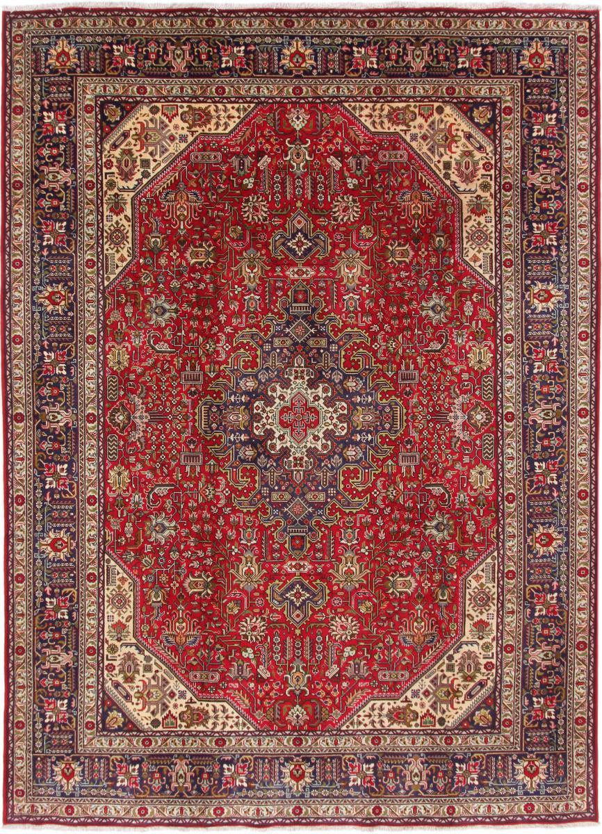 Tapete persa Tabriz 350x248 350x248, Tapete persa Atado à mão