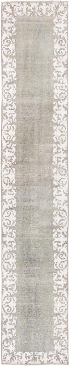 Persian Rug Vintage 394x71 394x71, Persian Rug Knotted by hand