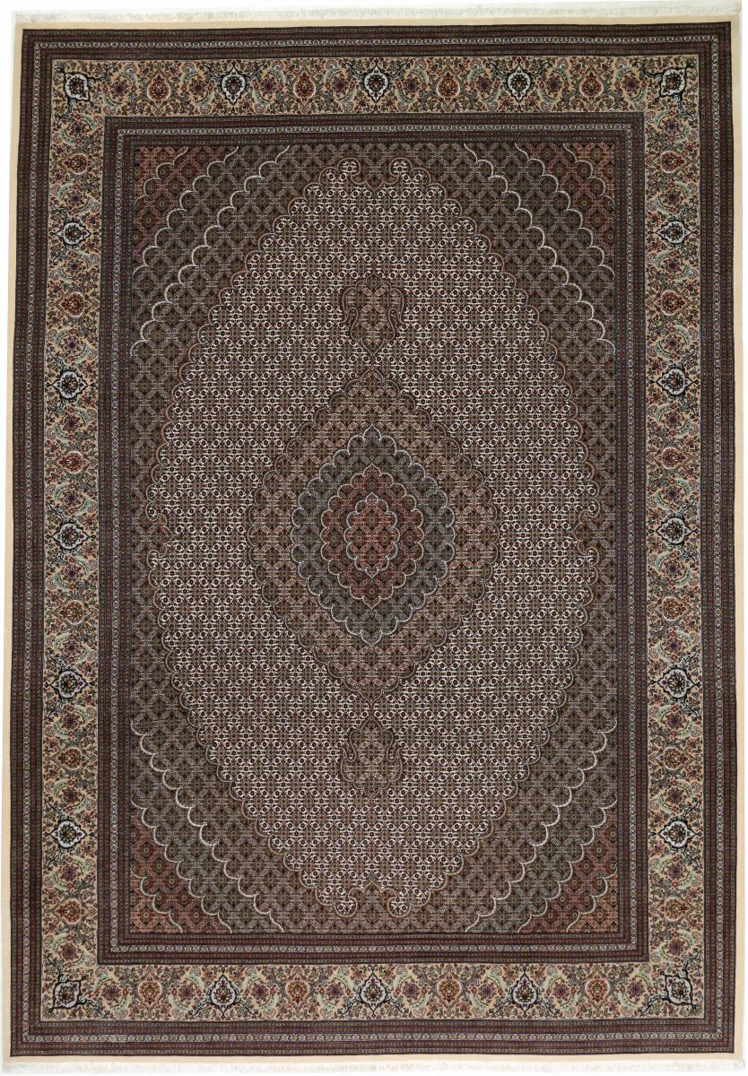 Tapete persa Tabriz Mahi 50Raj 363x256 363x256, Tapete persa Atado à mão