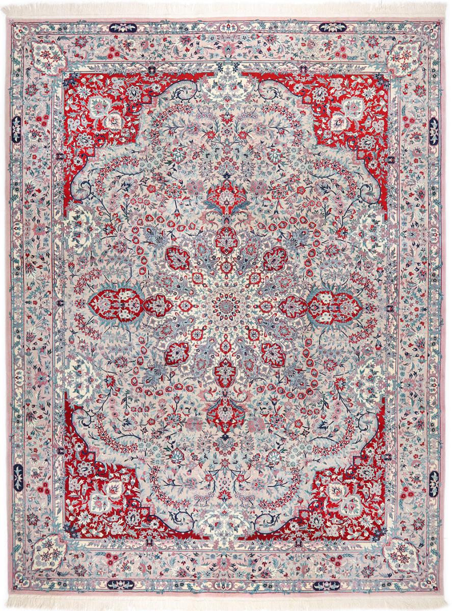 Chinese rug Isfahan 11'11"x9'0" 11'11"x9'0", Persian Rug Knotted by hand