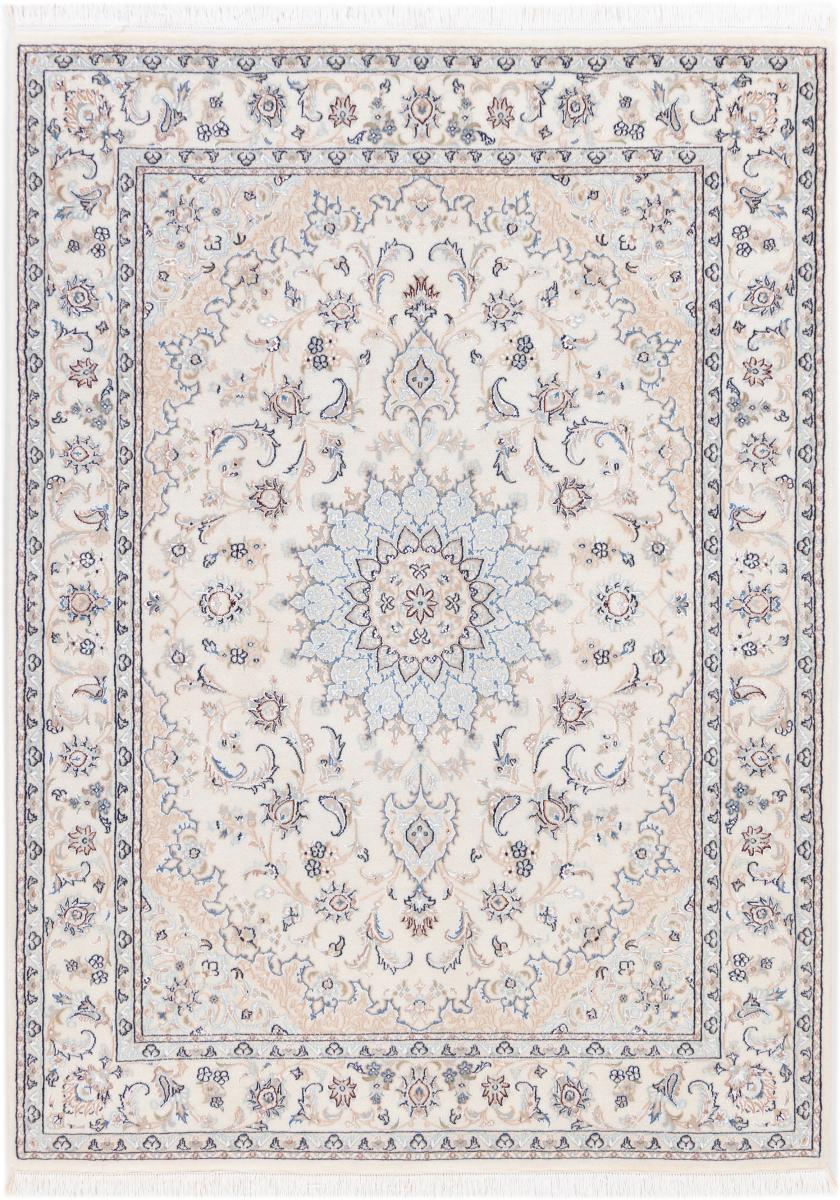 Tapis persan Naïn 9La 208x151 208x151, Tapis persan Noué à la main