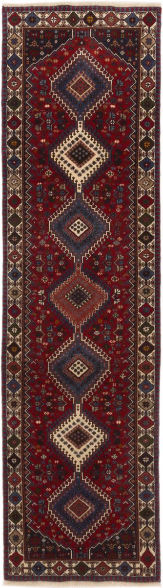 Tapis persan Yalameh 297x82 297x82, Tapis persan Noué à la main