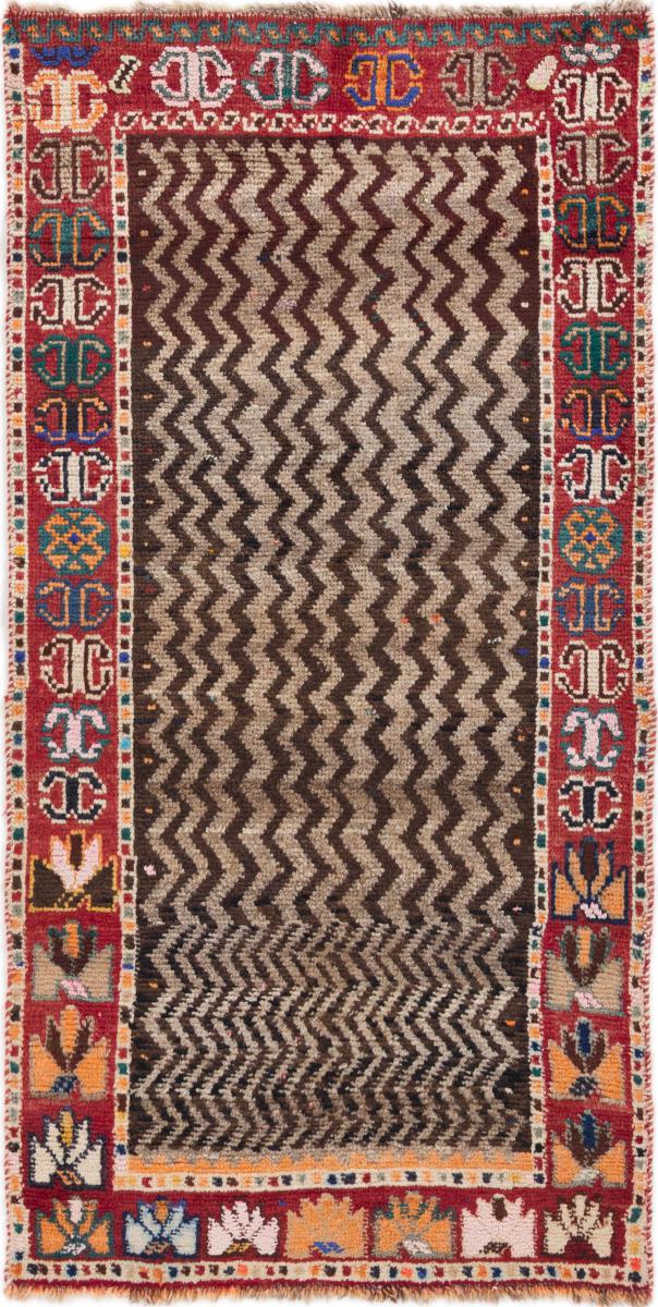 Perzisch tapijt Perzisch Gabbeh Ghashghai 130x65 130x65, Perzisch tapijt Handgeknoopte