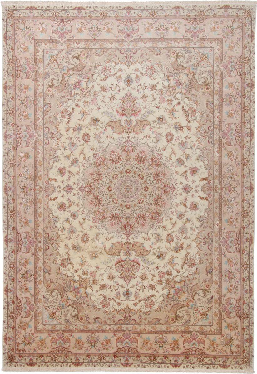 Tapete persa Tabriz 50Raj 360x250 360x250, Tapete persa Atado à mão