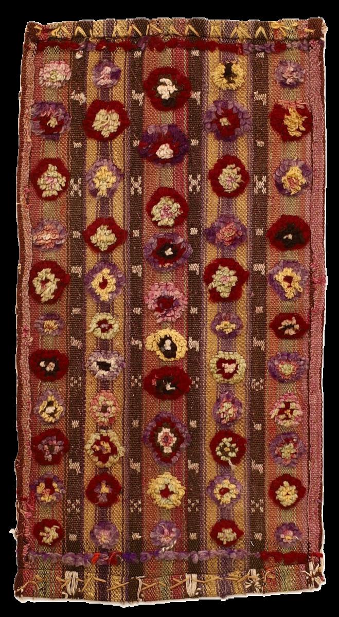 Alfombra persa Kilim Fars 81x42 81x42, Alfombra persa Tejido a mano