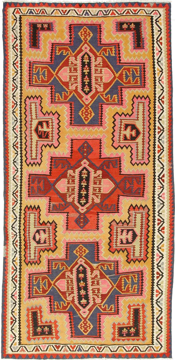 Tapete persa Kilim Fars Azerbaijan Antigo 301x147 301x147, Tapete persa Tecido à mão