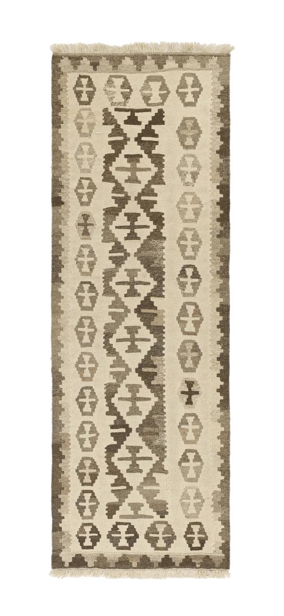 Persian Rug Kilim Fars 8'0"x2'8" 8'0"x2'8", Persian Rug Woven by hand