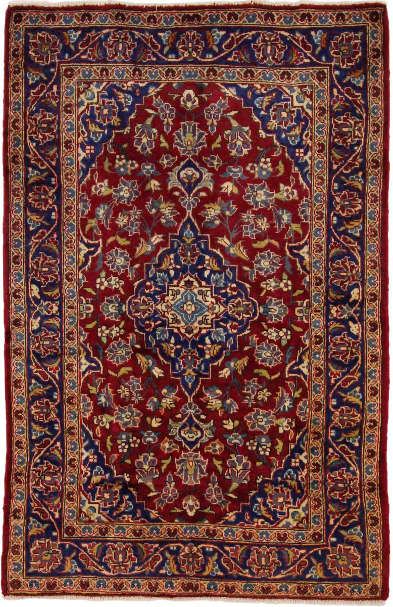 Tapis persan Kashan Ardekan 150x96 150x96, Tapis persan Noué à la main