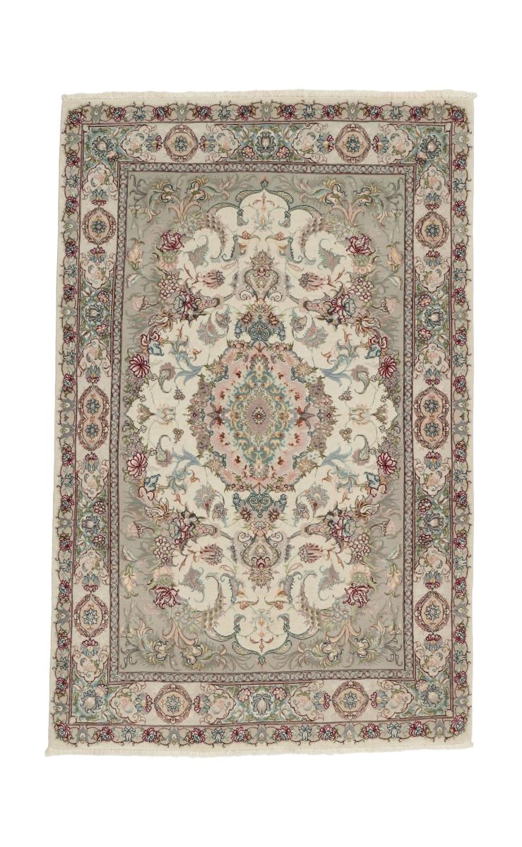 Tappeto persiano Tabriz 60Raj Ordito in Seta 157x101 157x101, Tappeto persiano Annodato a mano