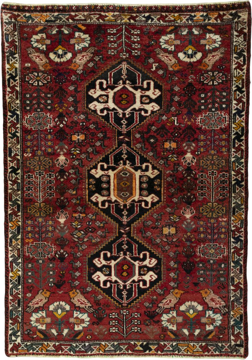 Perzisch tapijt Shiraz 155x107 155x107, Perzisch tapijt Handgeknoopte