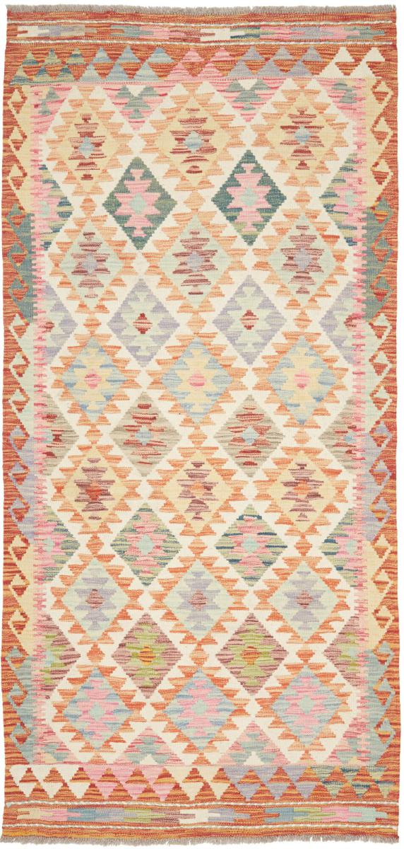 Tapete afegão Kilim Afegão 207x94 207x94, Tapete persa Tecido à mão