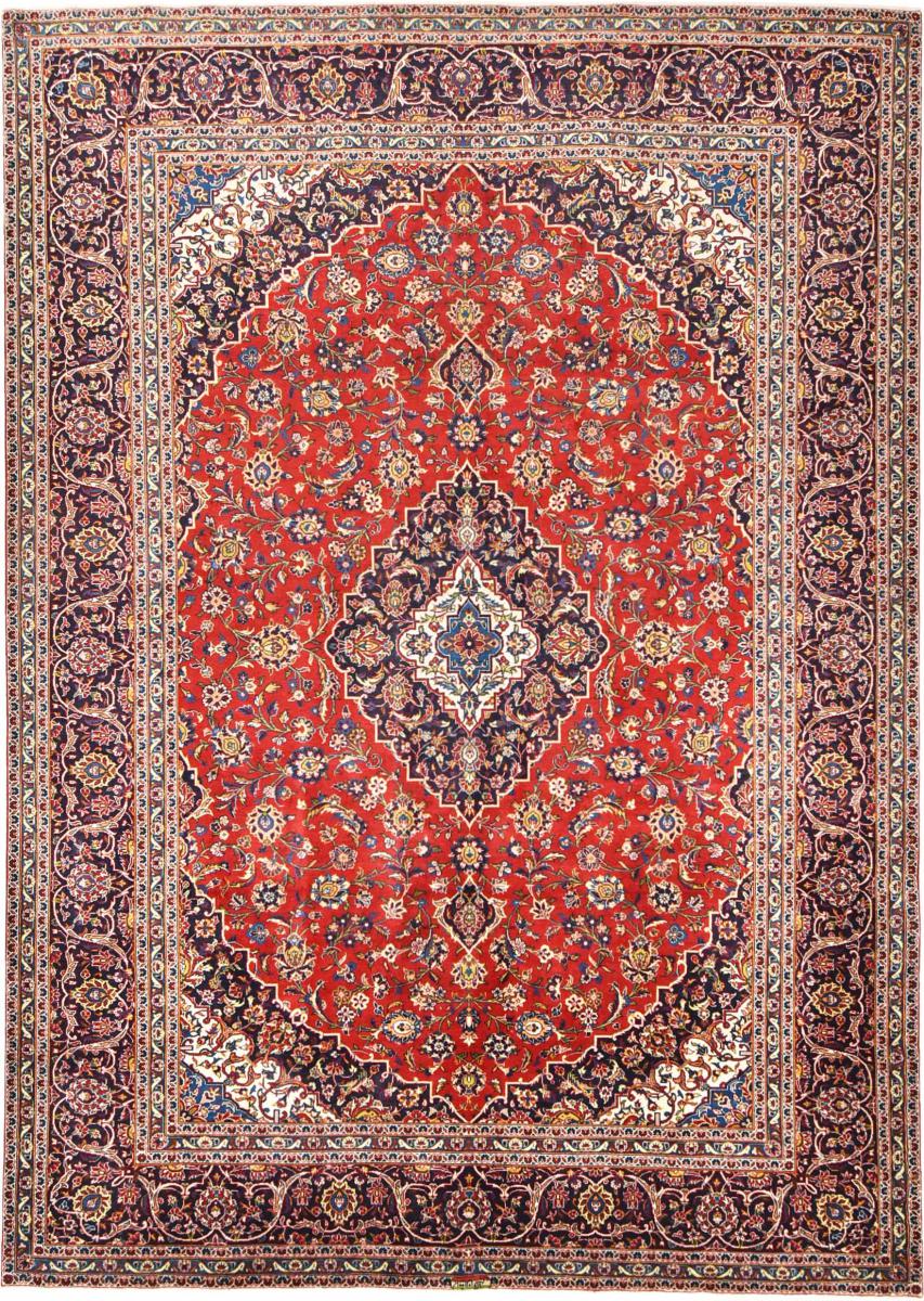 Persian Rug Keshan 349x247 349x247, Persian Rug Knotted by hand