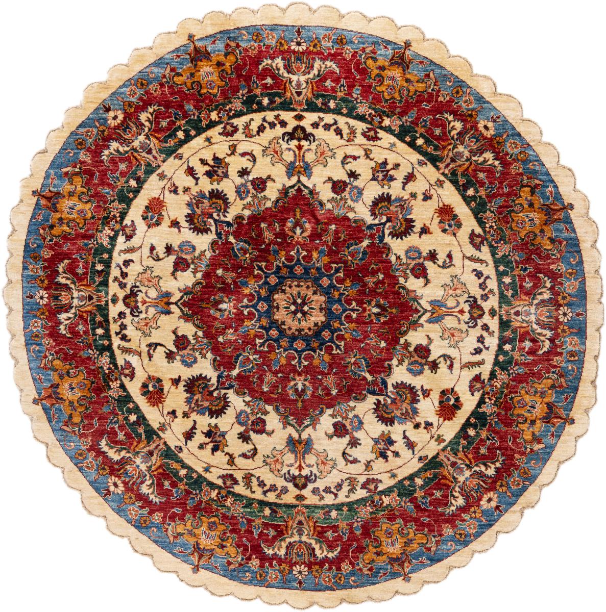 Pakistanilainen matto Arijana 205x203 205x203, Persialainen matto Solmittu käsin