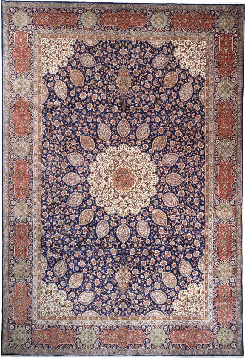 Tapete persa Tabriz 509x348 509x348, Tapete persa Atado à mão