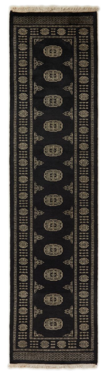 Pakistanischer Teppich Pakistan Buchara 2ply 301x75 301x75, Perserteppich Handgeknüpft