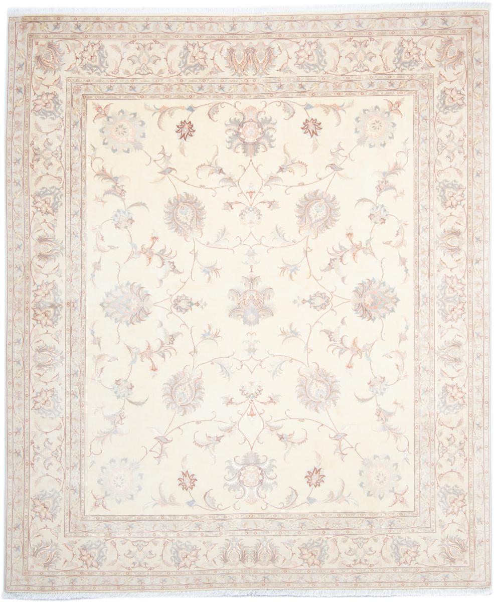 Tapete persa Tabriz 50Raj 241x203 241x203, Tapete persa Atado à mão