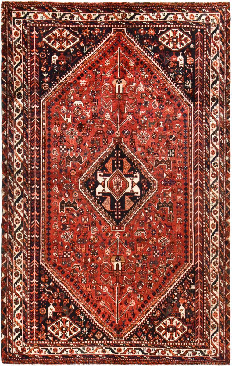 Persian Rug Shiraz 280x179 280x179, Persian Rug Knotted by hand