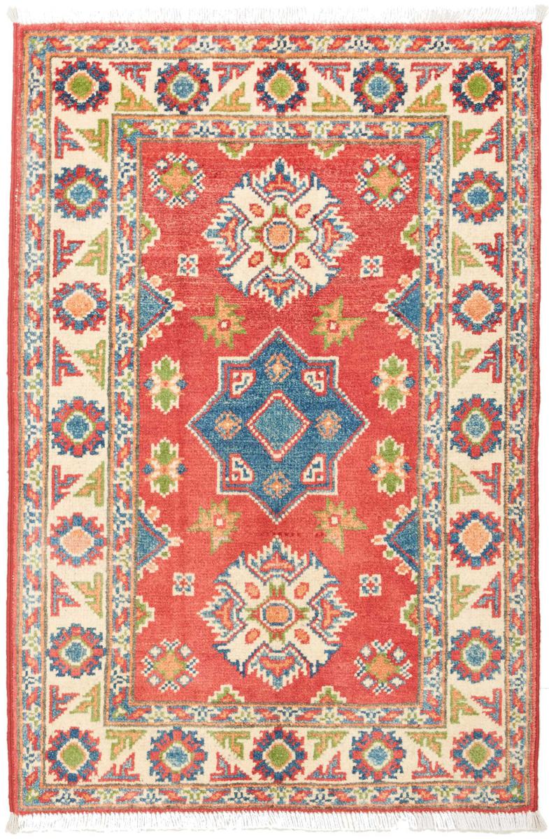 Afghan rug Kazak Limited 94x64 94x64, Persian Rug Knotted by hand