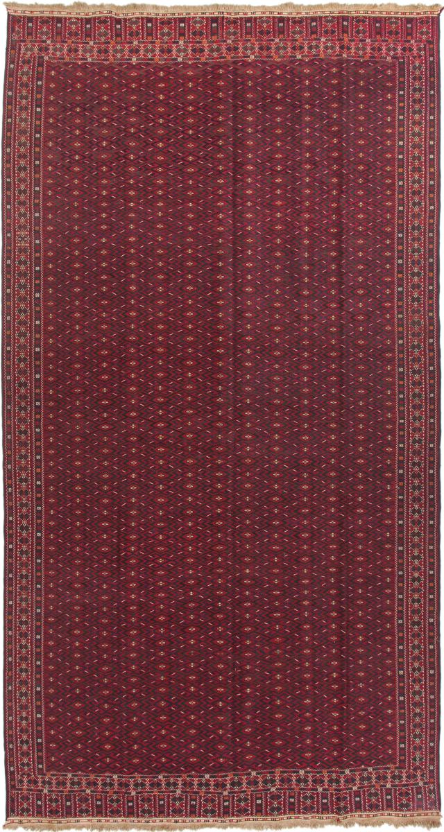 Tapete persa Kilim Fars 401x212 401x212, Tapete persa Tecido à mão