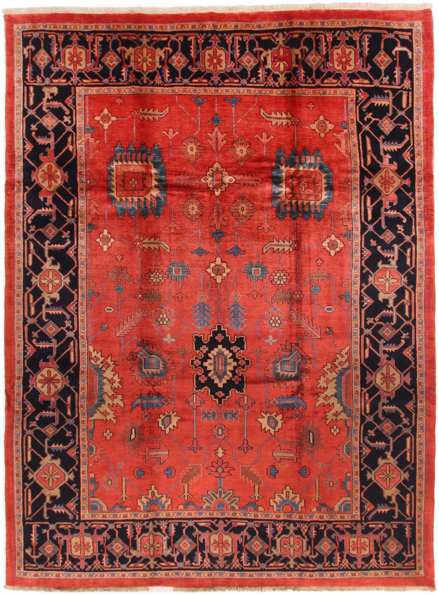 Περσικό χαλί Heriz 357x263 357x263, Περσικό χαλί Οι κόμποι έγιναν με το χέρι