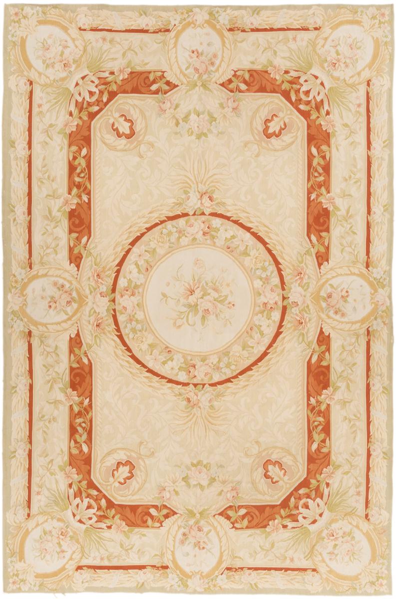 Persian Rug Abussan Silk Warp 277x190 277x190, Persian Rug Knotted by hand