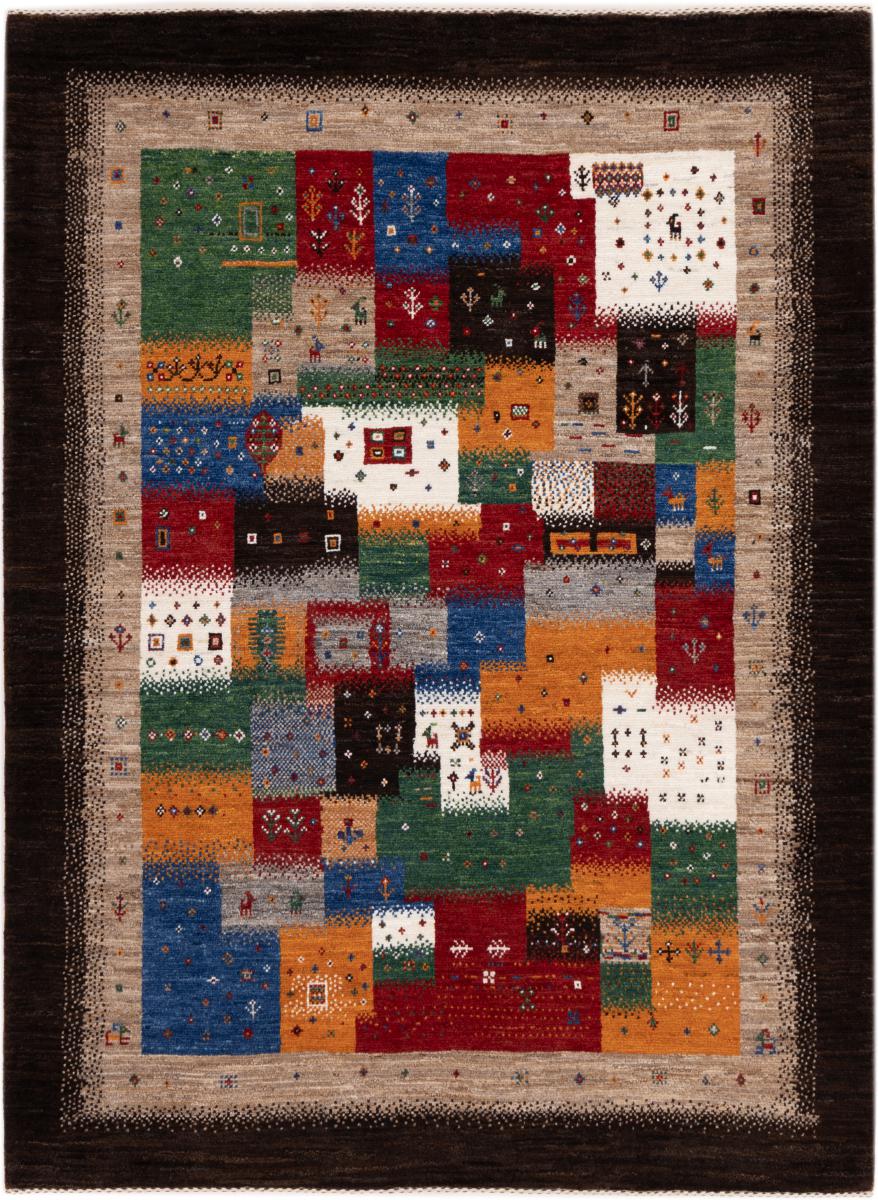 Persisk tæppe Persisk Gabbeh Kashkuli Banafsheh 203x149 203x149, Persisk tæppe Knyttet i hånden