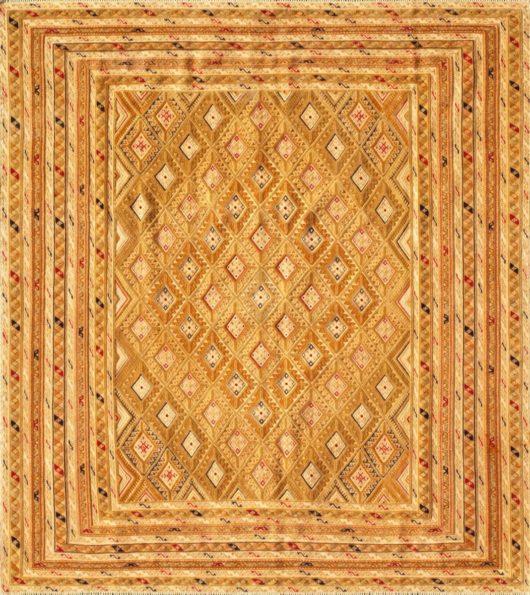 Tapis pakistanais Nimbaft 212x184 212x184, Tapis persan Noué à la main
