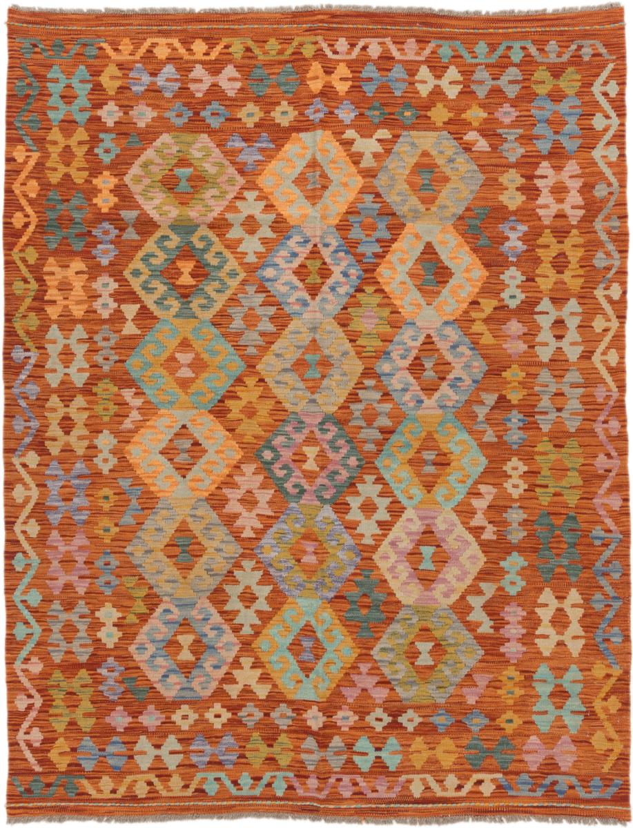 Tapete afegão Kilim Afegão 193x150 193x150, Tapete persa Tecido à mão