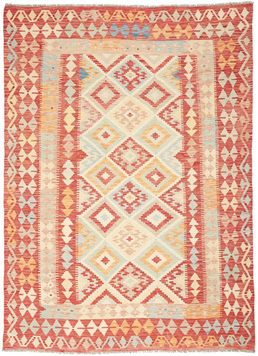 Tapete afegão Kilim Afegão 243x173 243x173, Tapete persa Tecido à mão