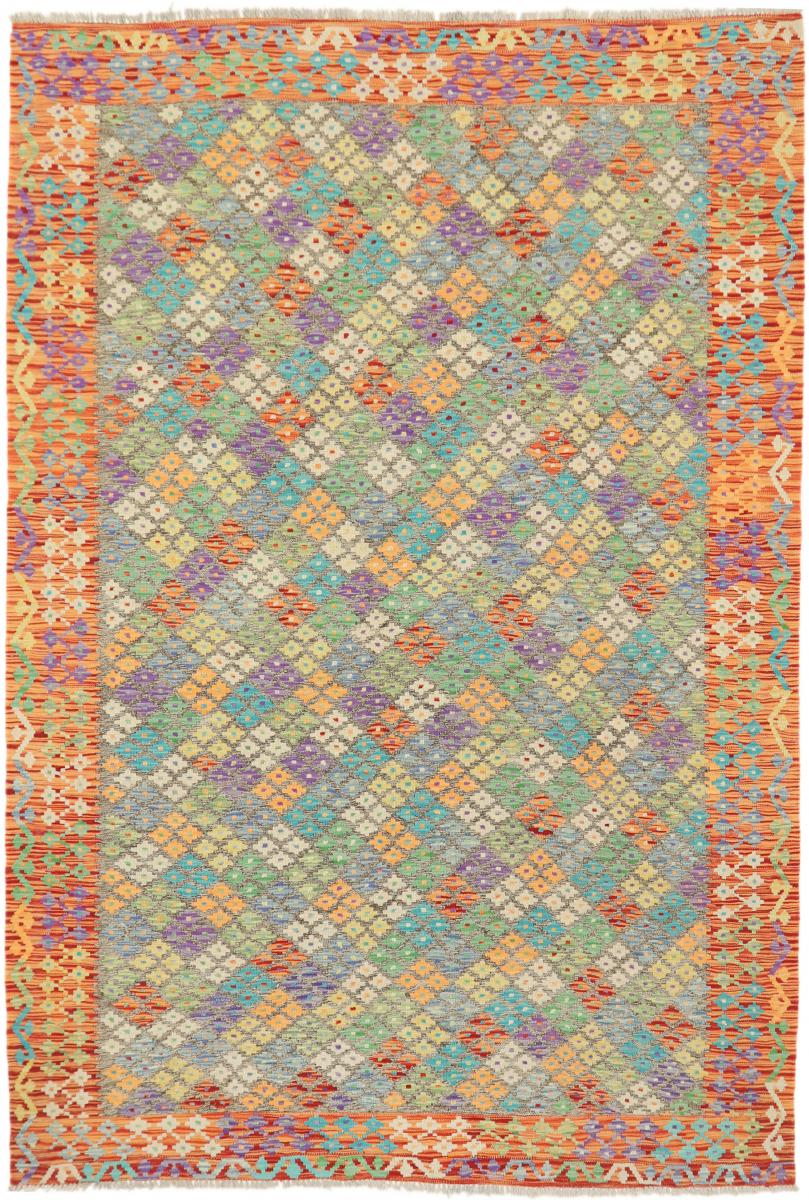 Tapete afegão Kilim Afegão Heritage 294x202 294x202, Tapete persa Tecido à mão