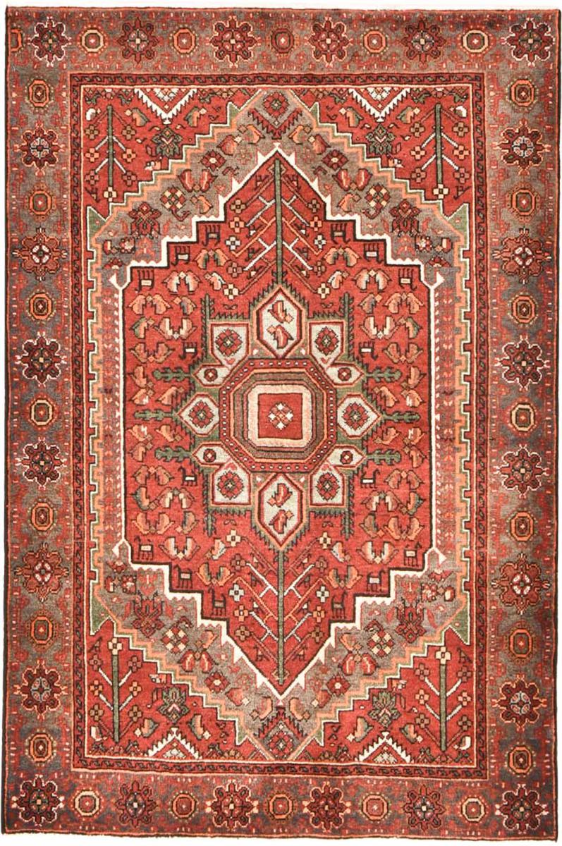Persian Rug Gholtogh 4'11"x3'4" 4'11"x3'4", Persian Rug Knotted by hand