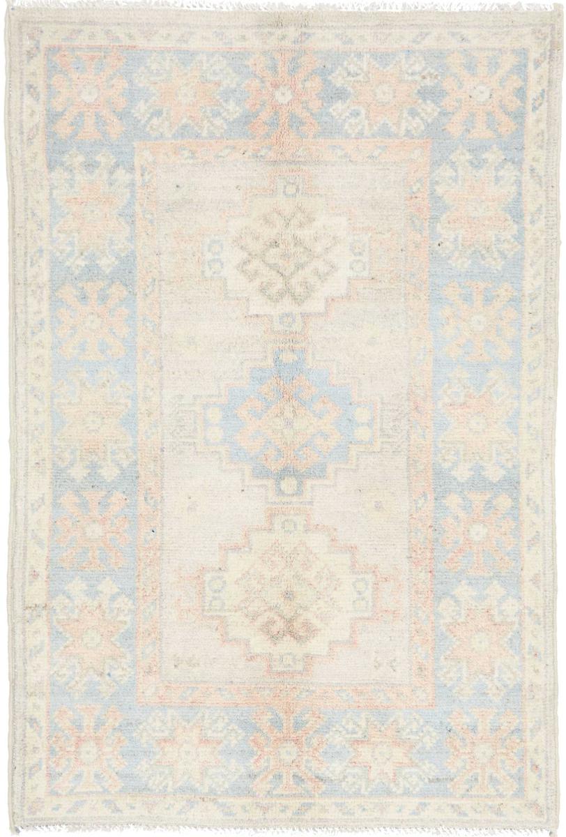 Pakistanischer Teppich Kazak 90x63 90x63, Perserteppich Handgeknüpft