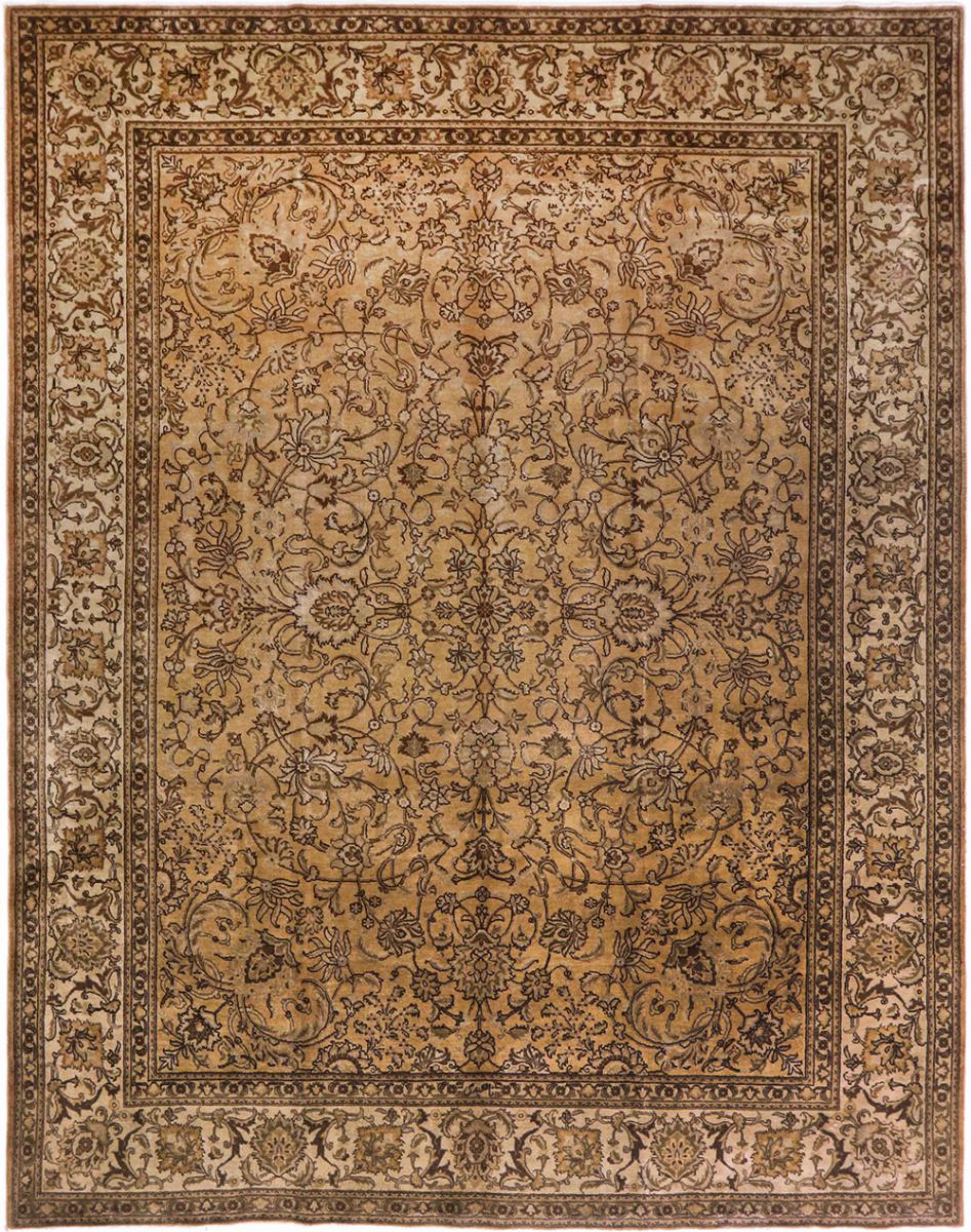 Persialainen matto Tabriz Semi Antiikki 376x294 376x294, Persialainen matto Solmittu käsin