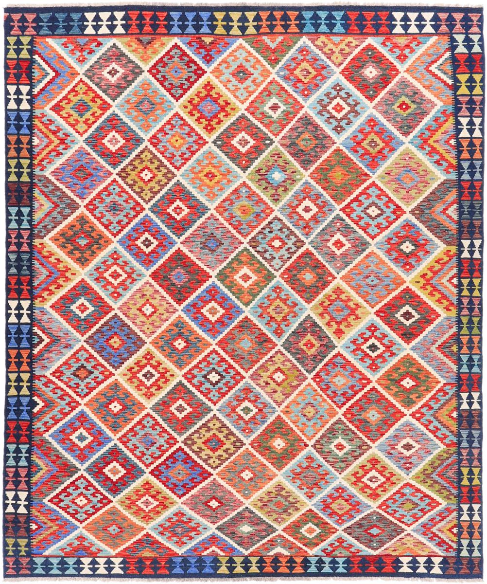 Tapete afegão Kilim Afegão Heritage 303x254 303x254, Tapete persa Tecido à mão