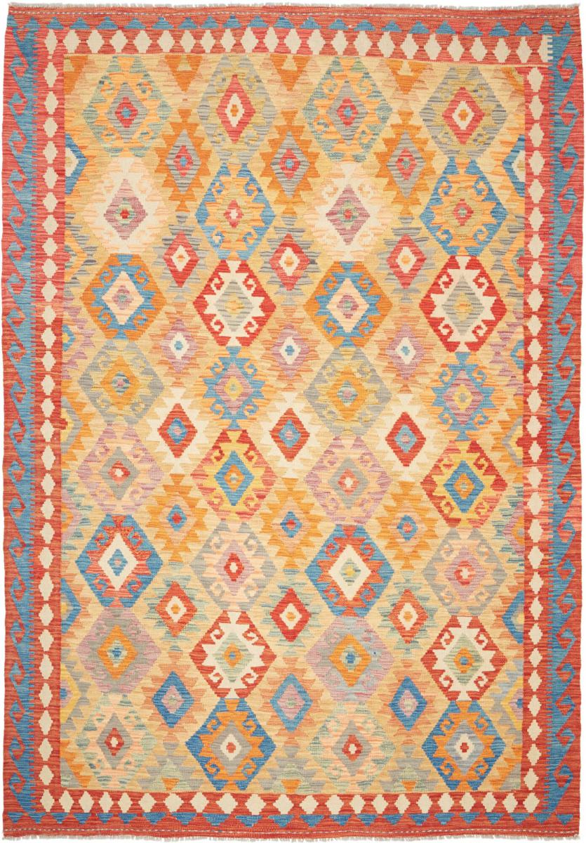 Tapete afegão Kilim Afegão 289x200 289x200, Tapete persa Tecido à mão