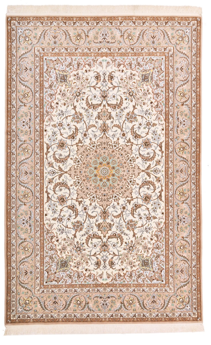 Persian rug Isfahan Silknkette 240x155 240x155, Persian rug Hand-knotted