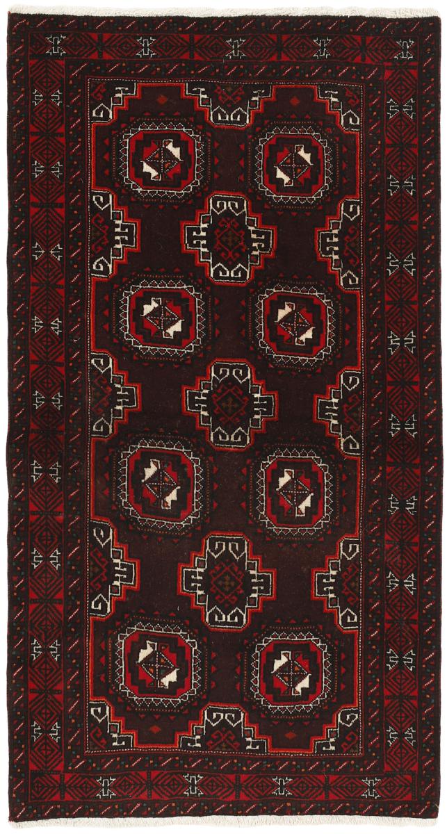 Persian Rug Baluch 195x104 195x104, Persian Rug Knotted by hand