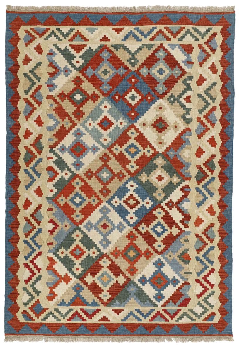 Tapete persa Kilim Fars 245x170 245x170, Tapete persa Tecido à mão