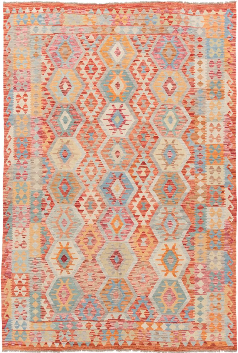 Tapete afegão Kilim Afegão 289x203 289x203, Tapete persa Tecido à mão