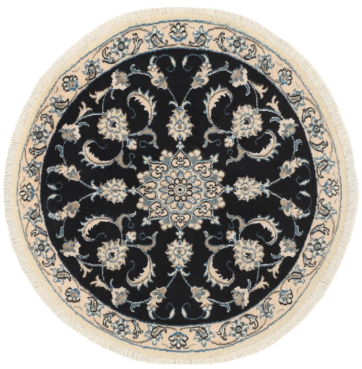 Persian Rug Nain 101x99 101x99, Persian Rug Knotted by hand