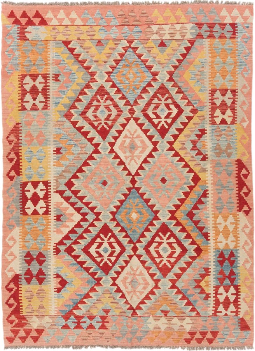 Afgán szőnyeg Kilim Afgán 196x146 196x146, Perzsa szőnyeg szőttesek