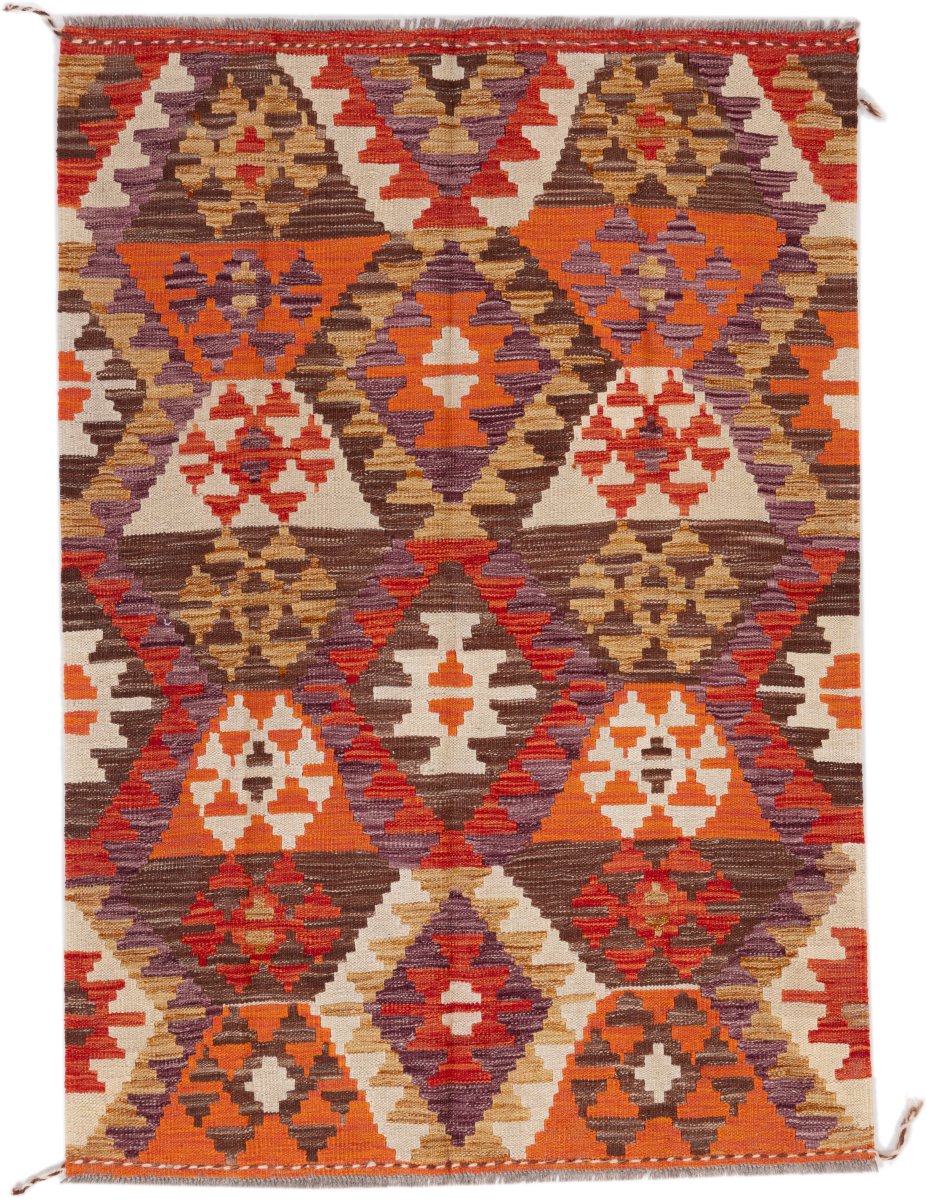 Afghanischer Teppich Kelim Afghan 147x103 147x103, Perserteppich Handgewebt