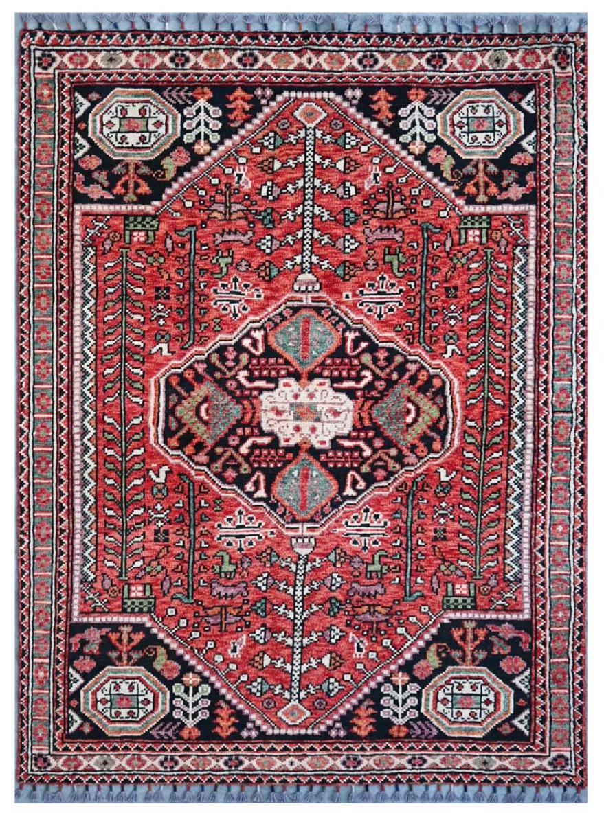 Tappeto pakistano Kazak Ghashghai 197x146 197x146, Tappeto persiano Annodato a mano