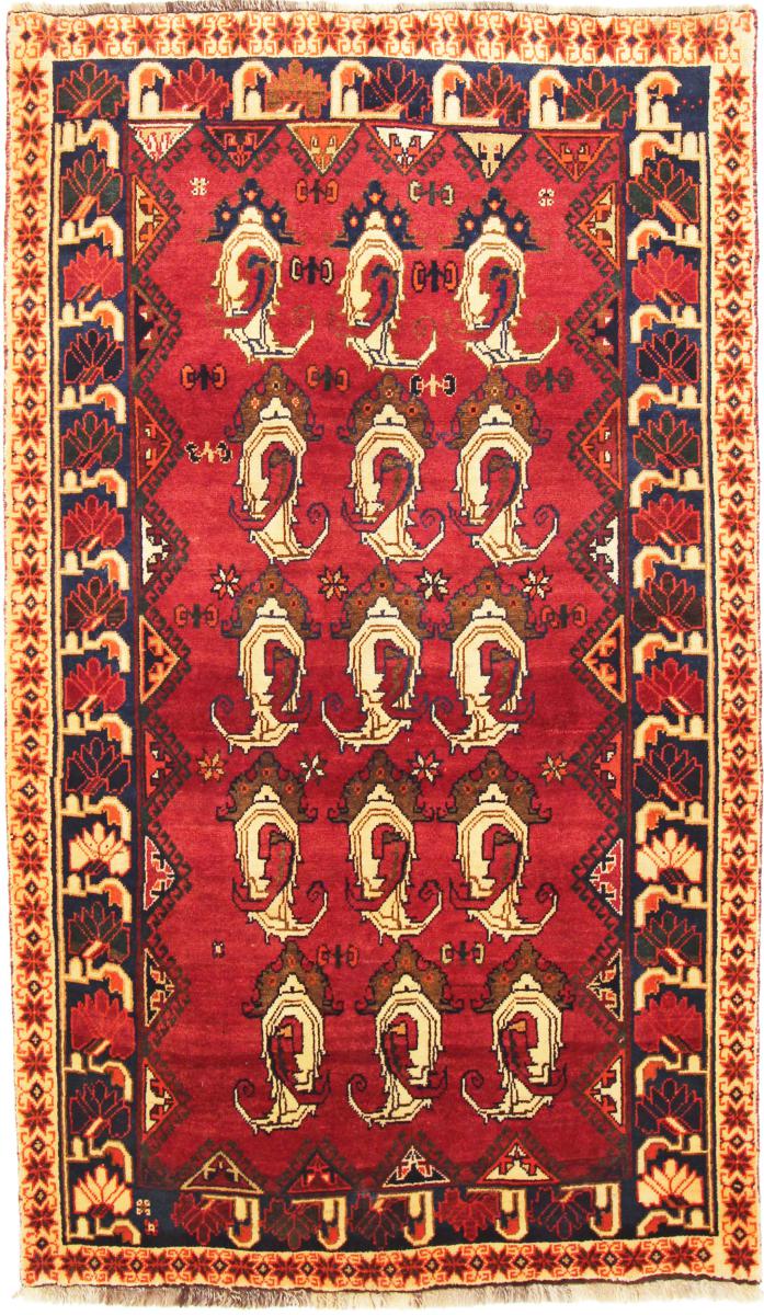 Persian Rug Ghashghai 224x129 224x129, Persian Rug Knotted by hand
