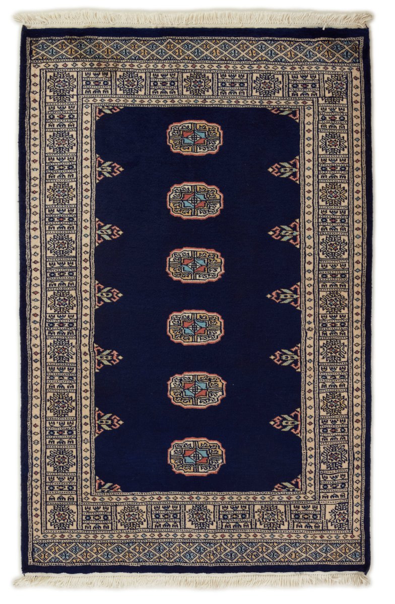 Tapis pakistanais Pakistan Buchara 2ply 155x99 155x99, Tapis persan Noué à la main