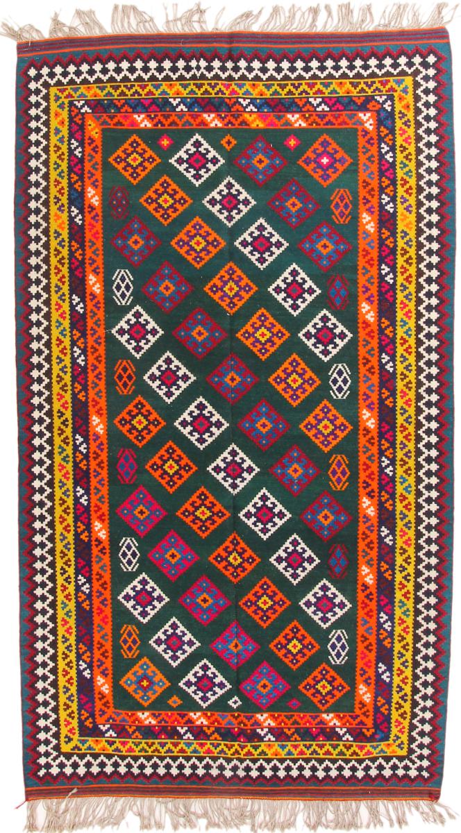 Tapete persa Kilim Fars 283x158 283x158, Tapete persa Tecido à mão