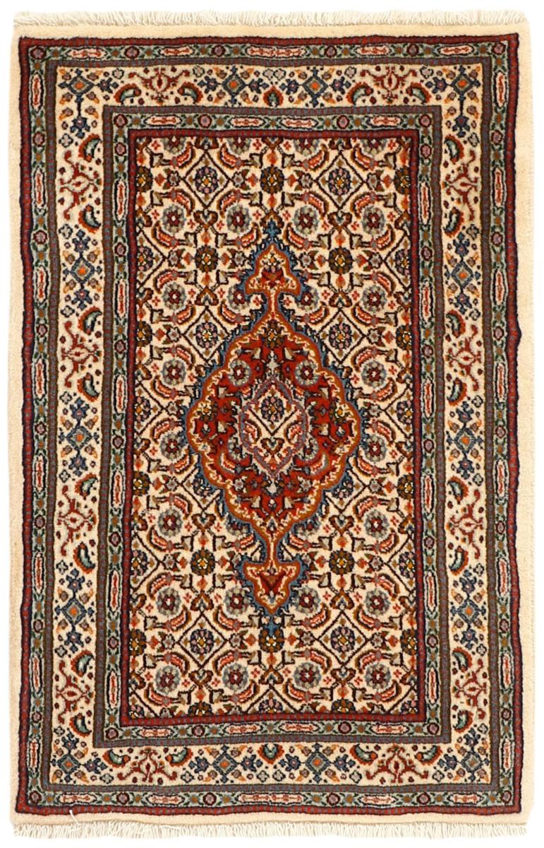 Perzisch tapijt Moud Mahi 91x61 91x61, Perzisch tapijt Handgeknoopte