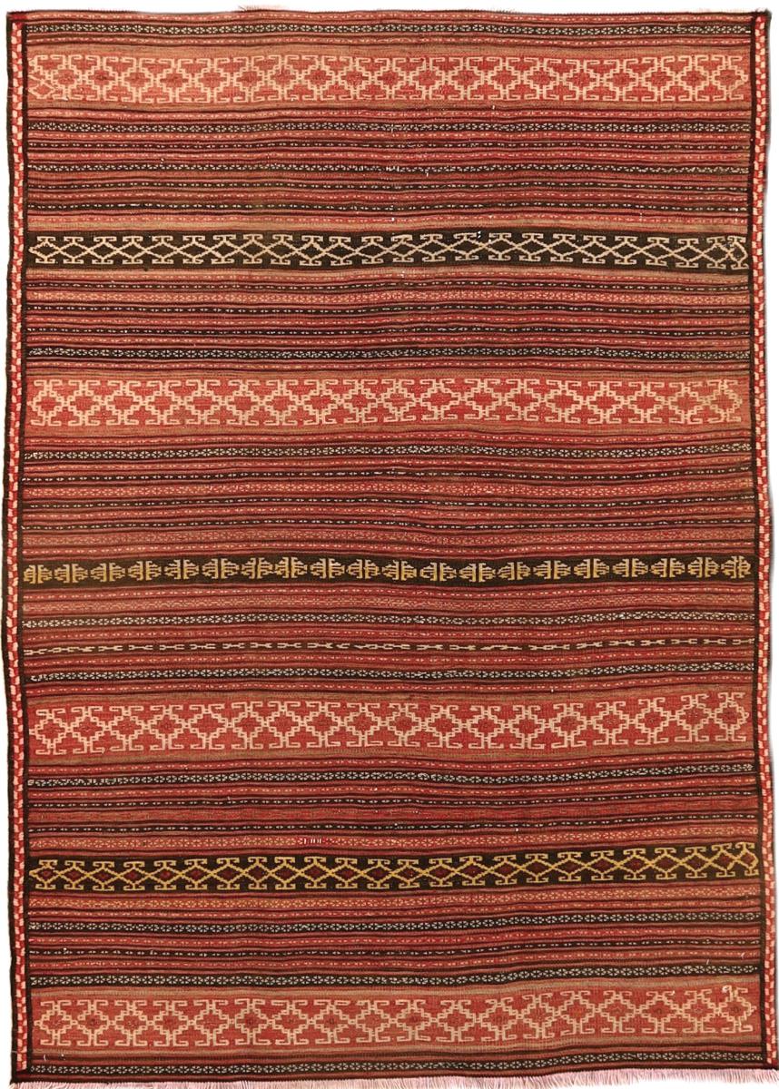 Persisk teppe Kelim Fars 162x115 162x115, Persisk teppe Handwoven 