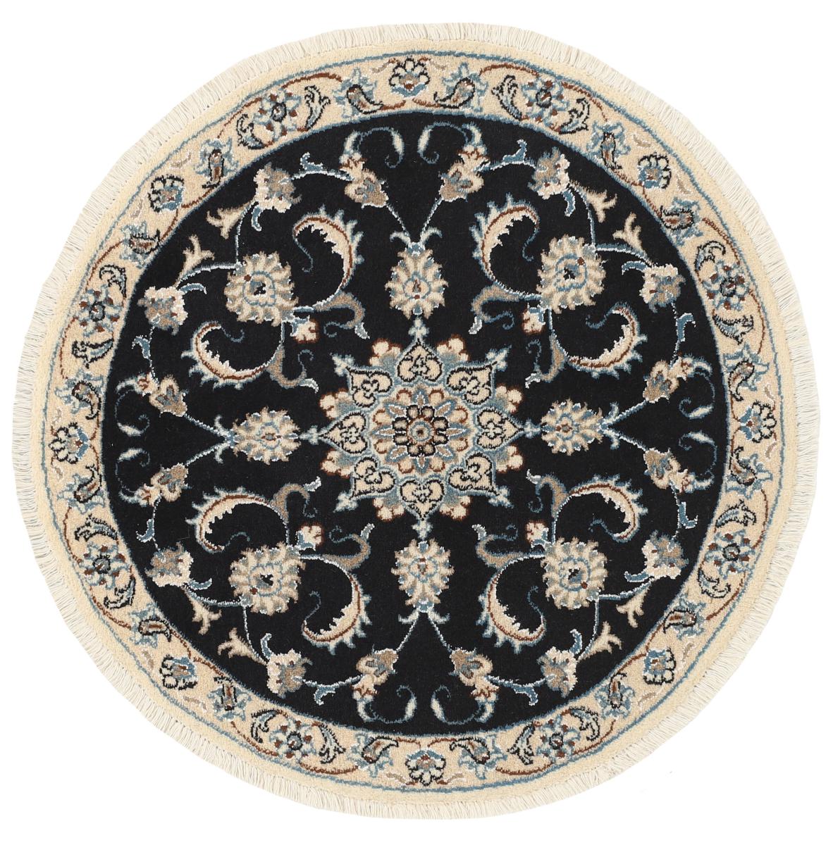 Persian Rug Nain 99x99 99x99, Persian Rug Knotted by hand
