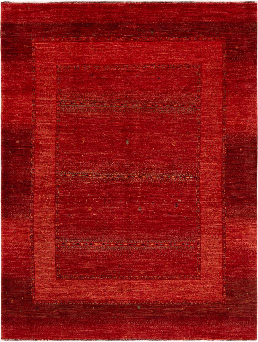 Tapis persan Persan Gabbeh Loribaft Essence 199x150 199x150, Tapis persan Noué à la main